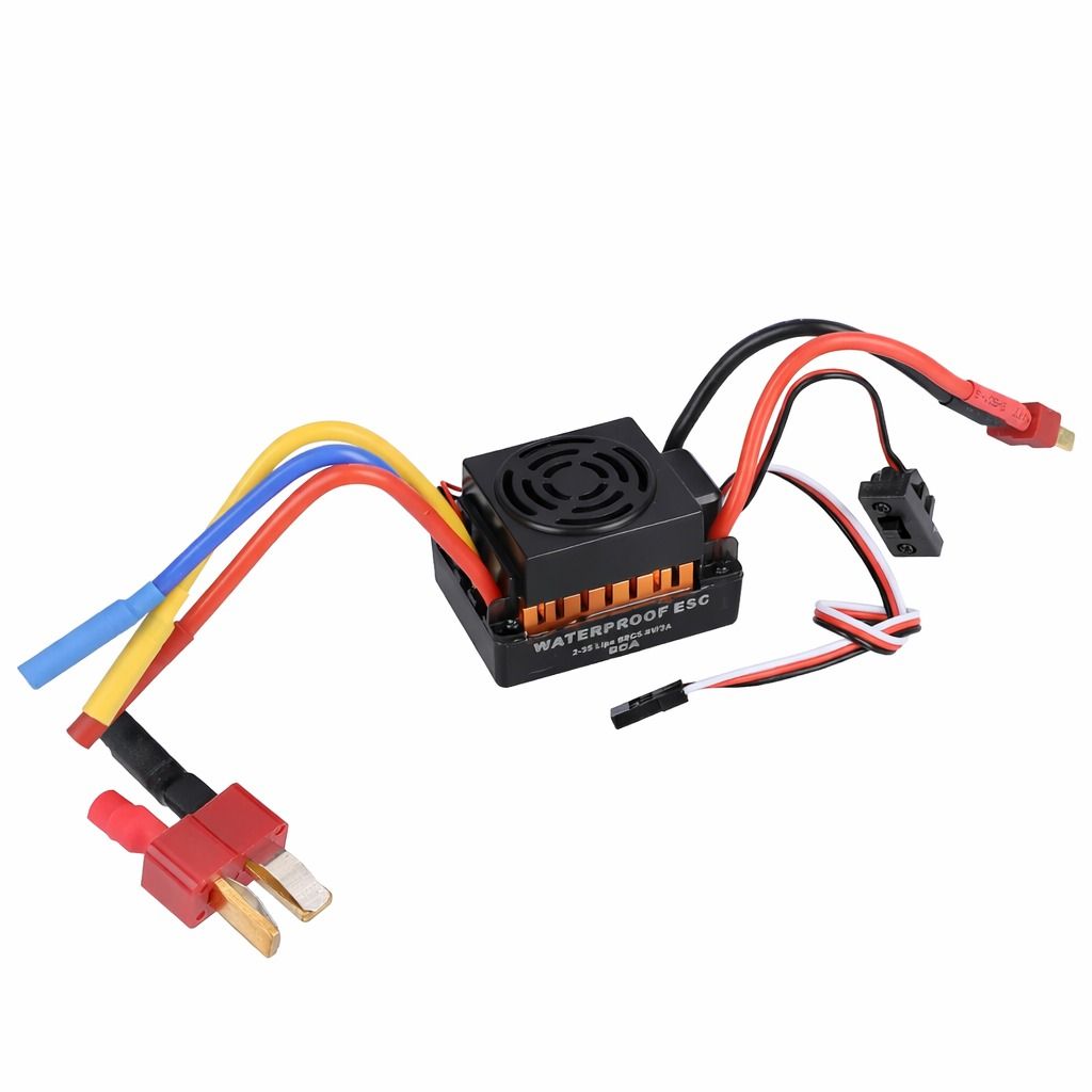 Waterproof Brushless Motor with ESC Combo for RC Cars