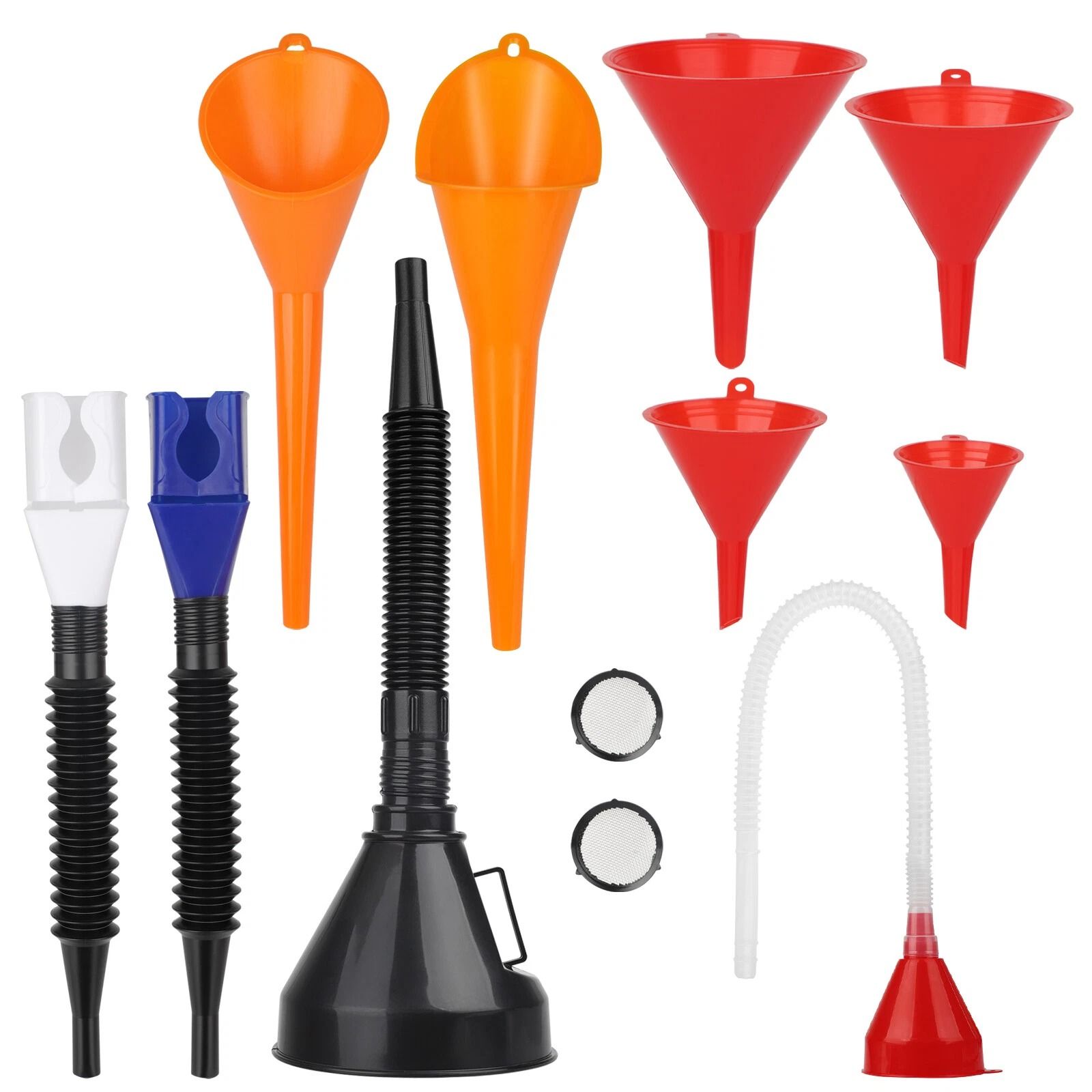 Automotive Funnels Set - for Oil, Gas, Coolant, Water | Inspire Uplift