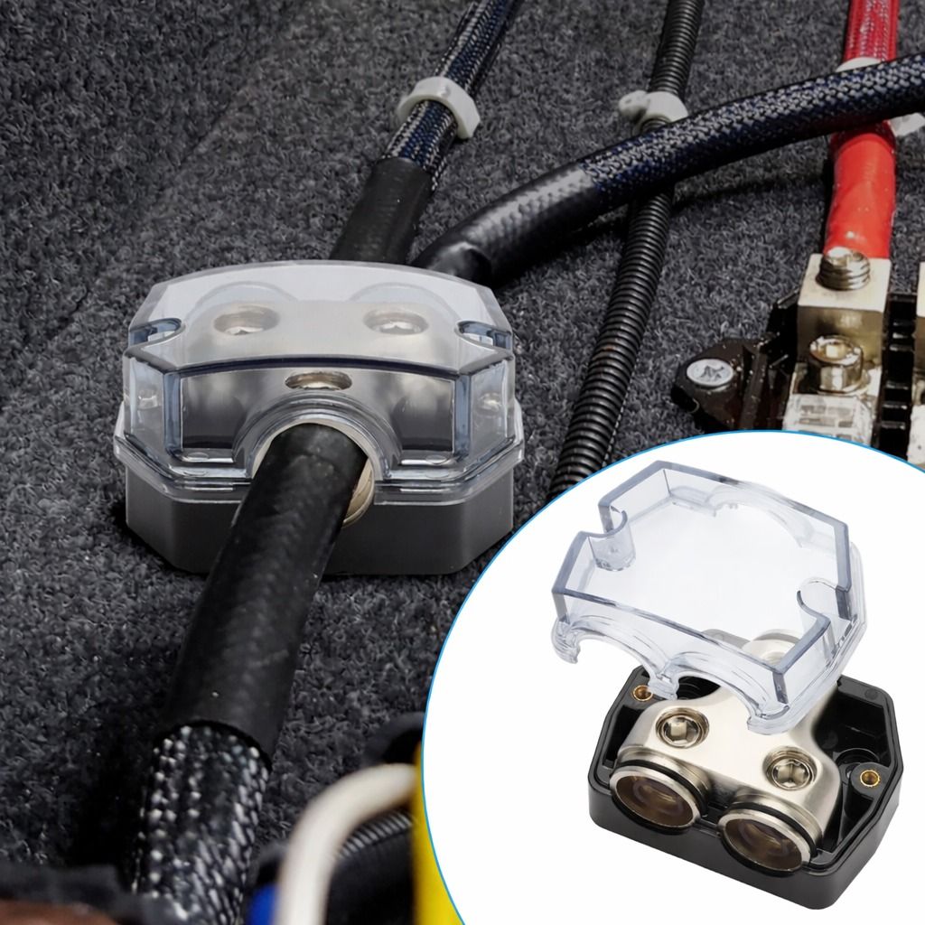 Car Audio Distribution Block - Power Ground Amp Distributor