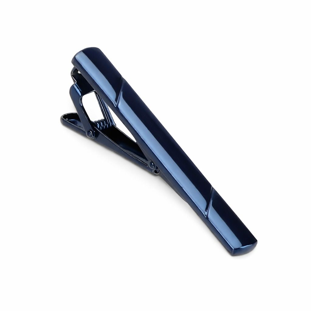 Gentleman Men's Necktie Tie Clip Set - Elegant Clasp Bar for Weddings & Business