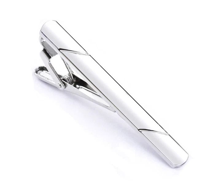 Mens Stainless Steel Tie Clip Set – Necktie Bar Clasp Pin