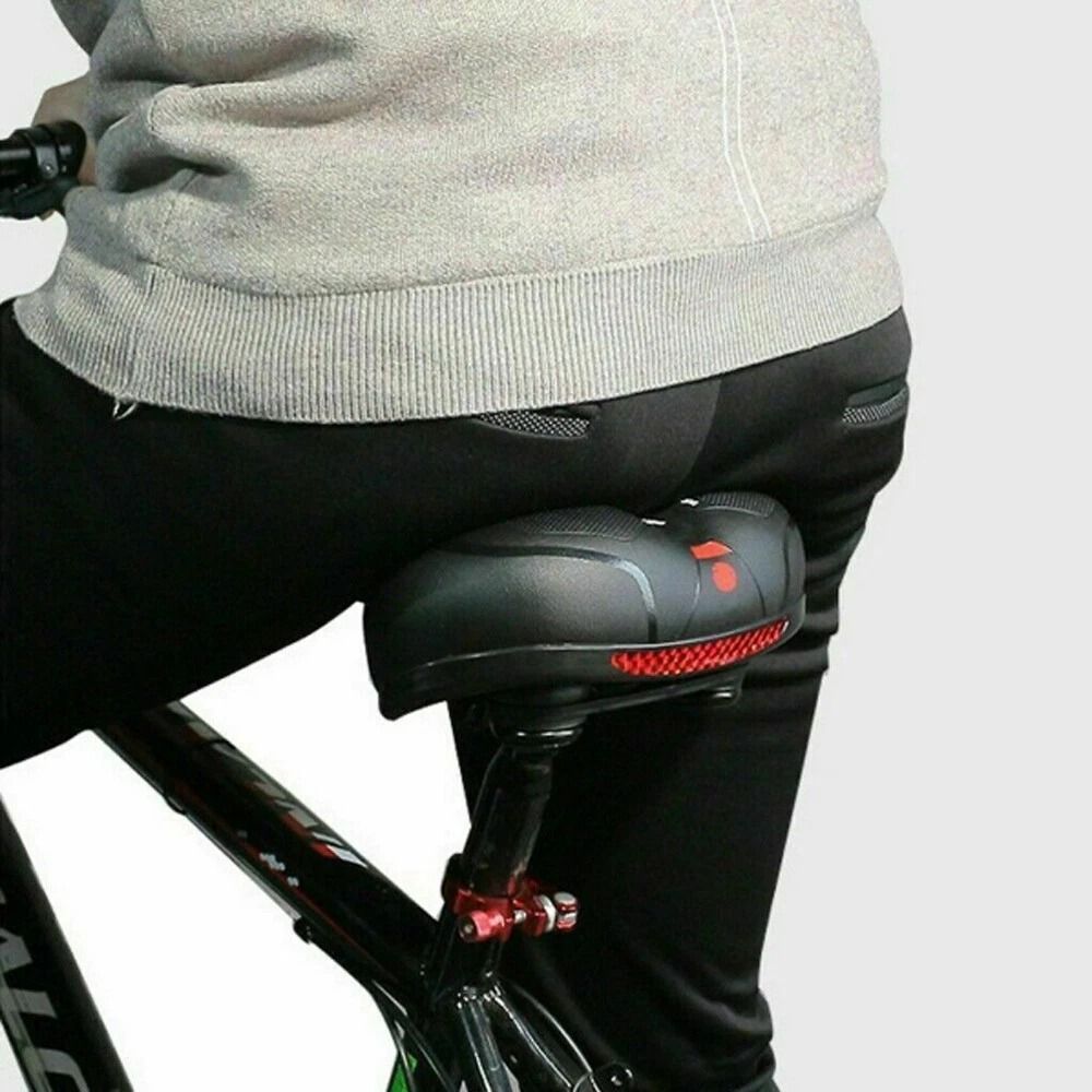 Comfortable Wide Gel Bike Saddle – Extra Soft Pad for a Smooth Ride, Ideal for Cycling and Outdoor Sports