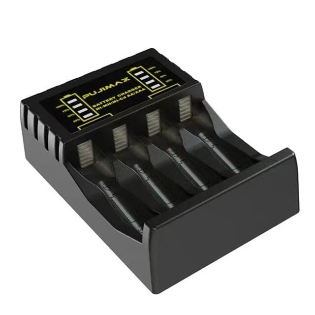 LCD Battery Charger for AA, AAA NIMH NICD Rechargeable Batteries