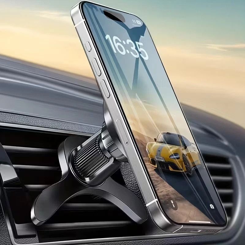 MagSafe Car Mount Magnetic Phone Holder for Air Vent and Dashboard with Rotation