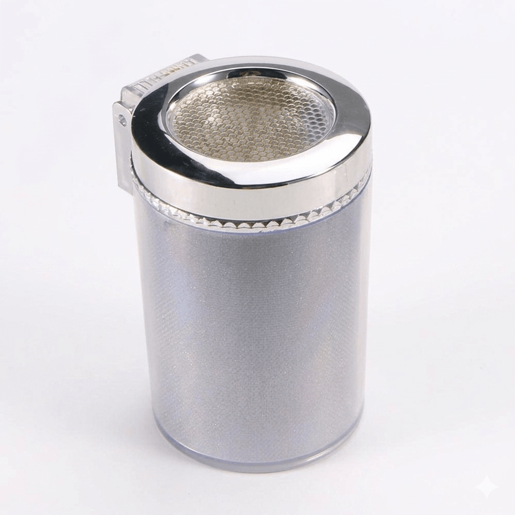 Car LED Ashtray Smokeless Car Ashtray with Blue Light LED Cigarette Holder Cup