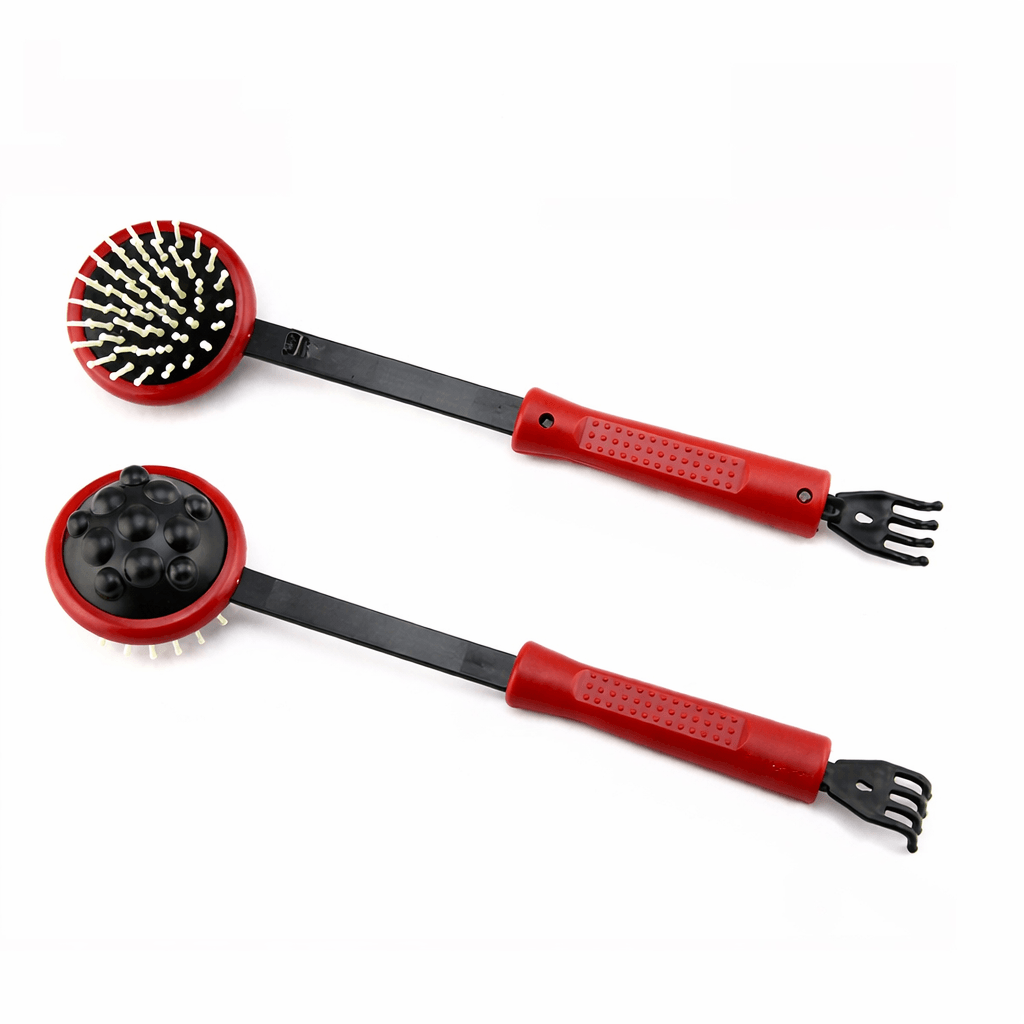 back scratcher massager and massage hammer with Long Handle