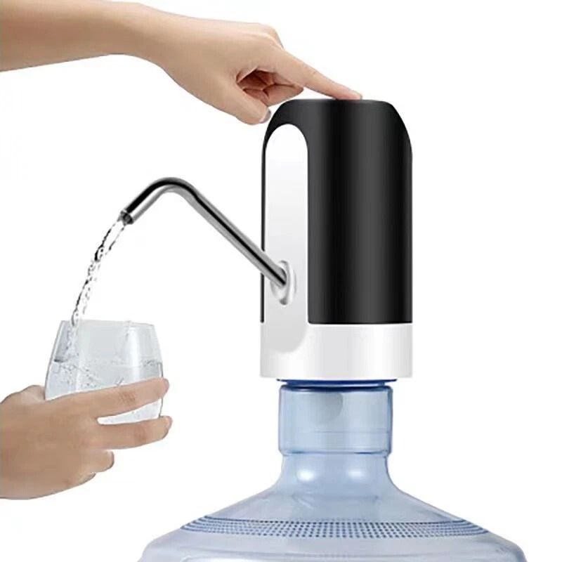 USB Rechargeable Electric Water Bottle Pump Dispenser Universal Gallon Automatic Water Pump for Home & Office Use