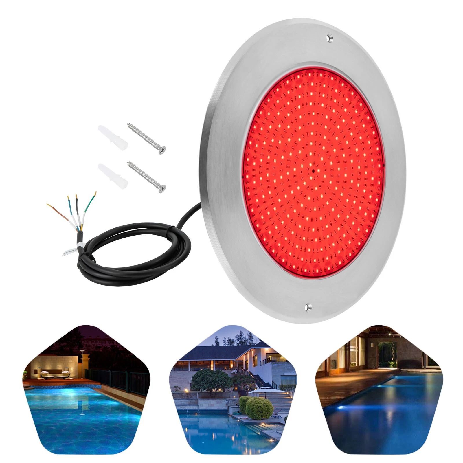 Premium RGB Underwater Pool & Spa LED Light Color Changing Waterproof Lamp