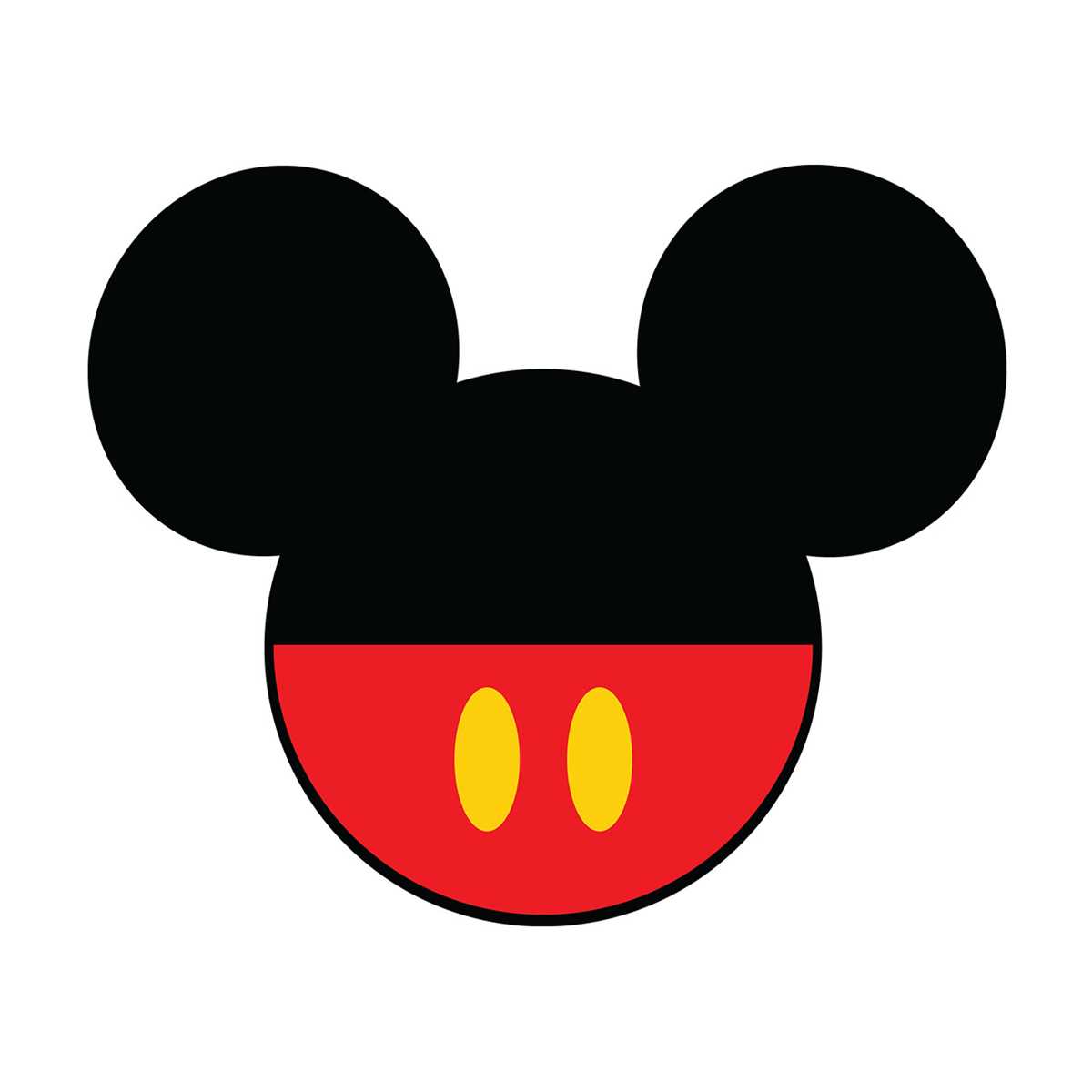 Mickey Mouse Head Mickey Pants SVG - Inspire Uplift