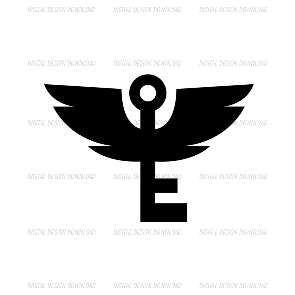 Harry Potter Chamber Key Icon Vector SVG Silhouette Vector | Inspire Uplift