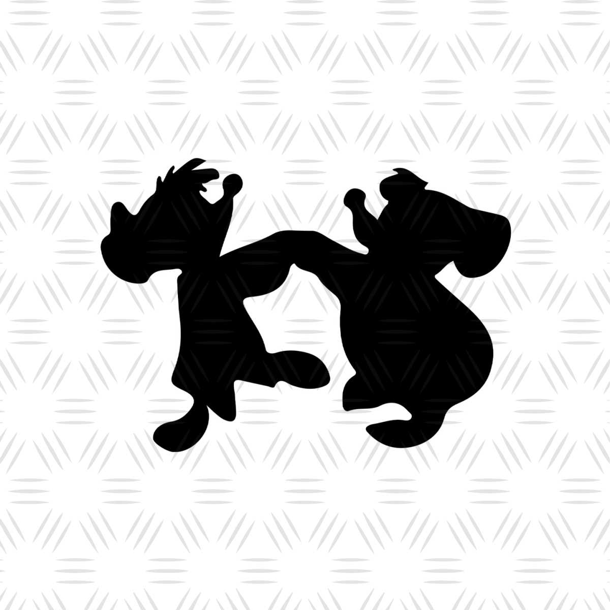 Cinderella Jaq and Gus Gus Mice Disney Characters Silhouette | Inspire ...