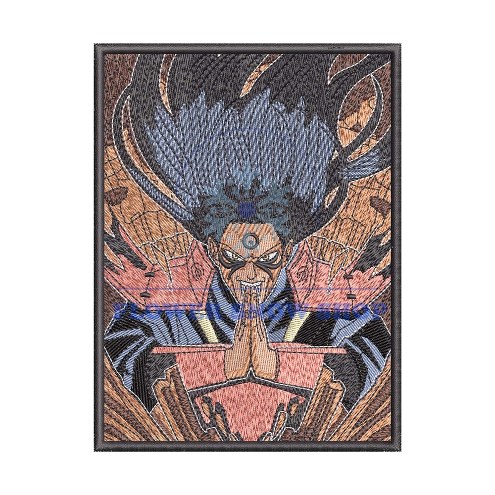 Hashirama Anime Embroidery Design File | Inspire Uplift