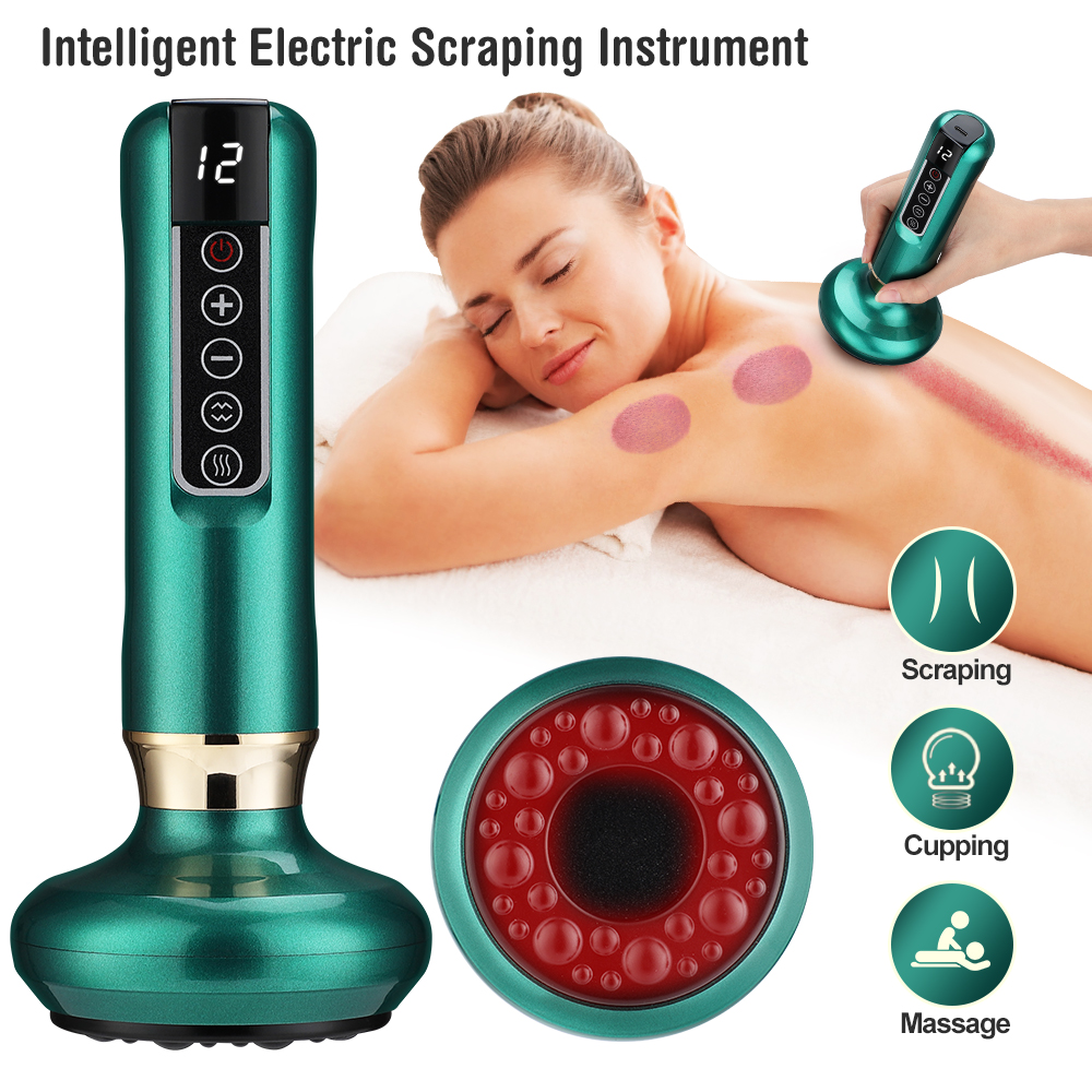 Electric Vacuum Cupping Massage Body Cups Anti Cellulite Therapy Massager For Body Electric Guasha Scraping Fat Burning Slimming