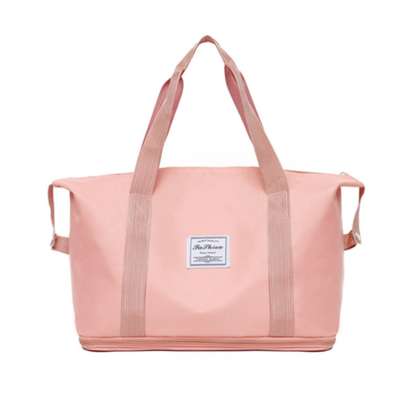 Expandable Hand Carry-On Travel Bag, Large Capacity, Durable, Multiple Compartments, Perfect for Travel, Fitness, Yoga