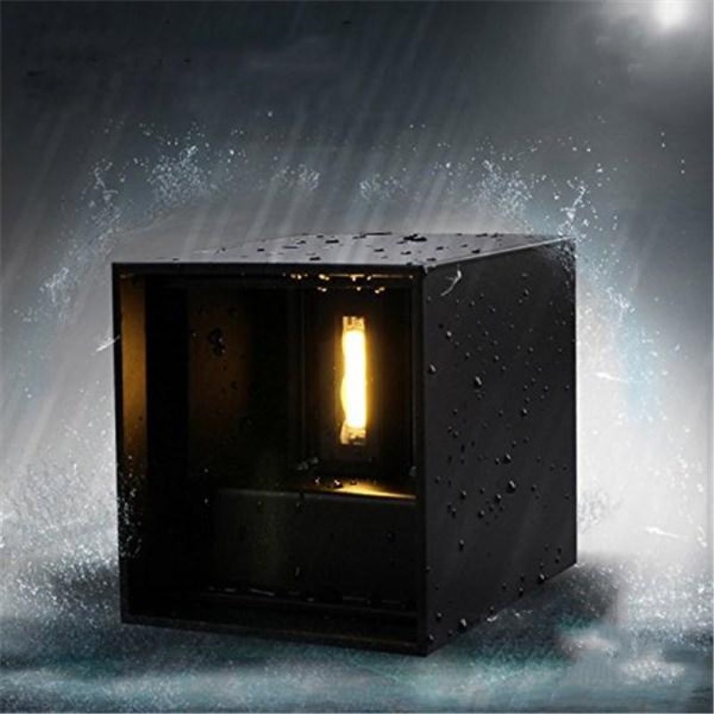 Aluminium LED Wall Lamp, Outdoor Sconce, Garden Yard Porch Light, Aisle Decor, Indoor Bedside Lighting