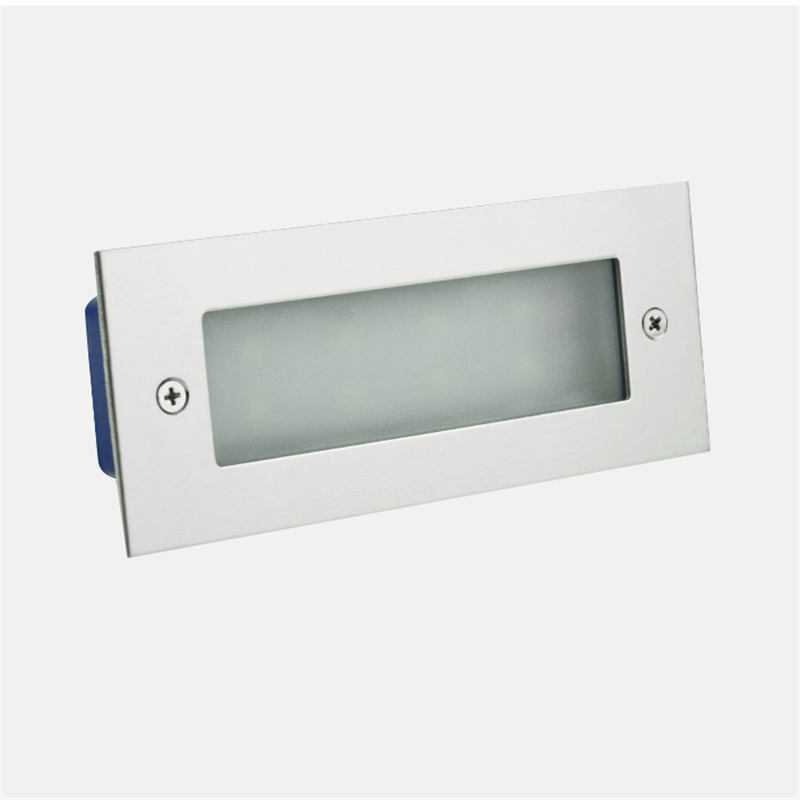 Waterproof Recessed LED Stair Light, Aluminium Wall Lamp, Garden Path Buried Yard Lighting, Floor Lamp for Outdoor Use