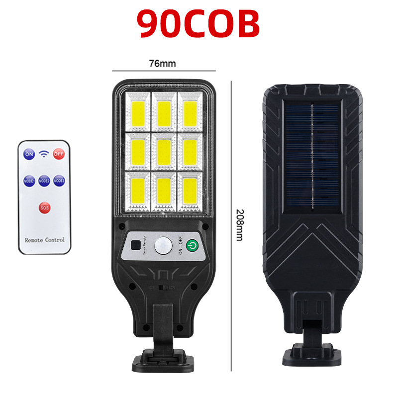 Sunlight Motion Sensor Light, Waterproof Garden Street Outdoor Lamp, Solar Outdoor Lights Wall Lamp for Garden