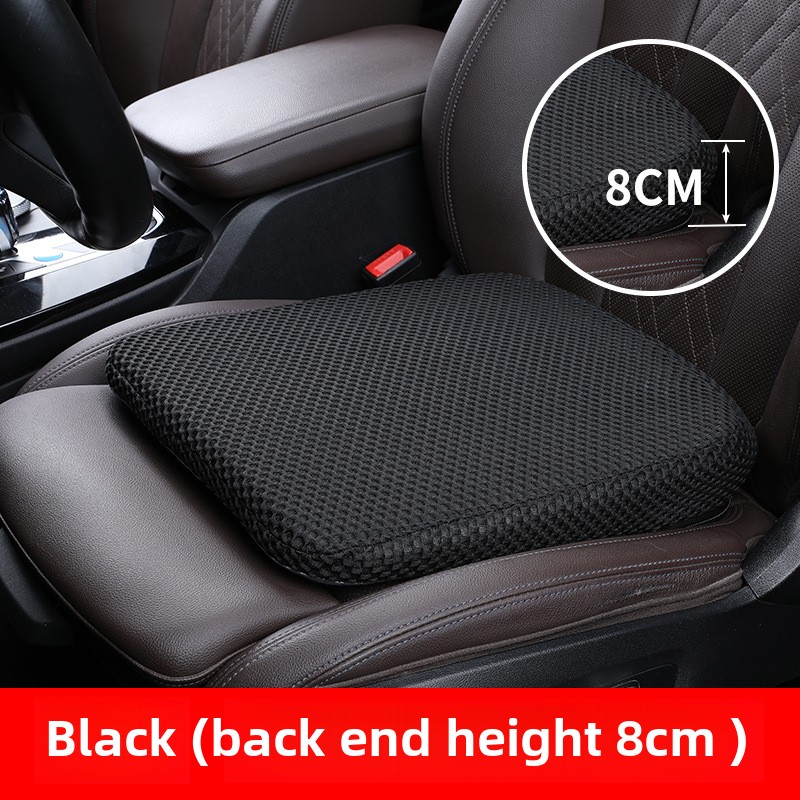 Honeycomb Memory Cotton Car Seat Cushion, Breathable 3D Mesh Booster Cushion, Thickened Sedentary Comfort Support