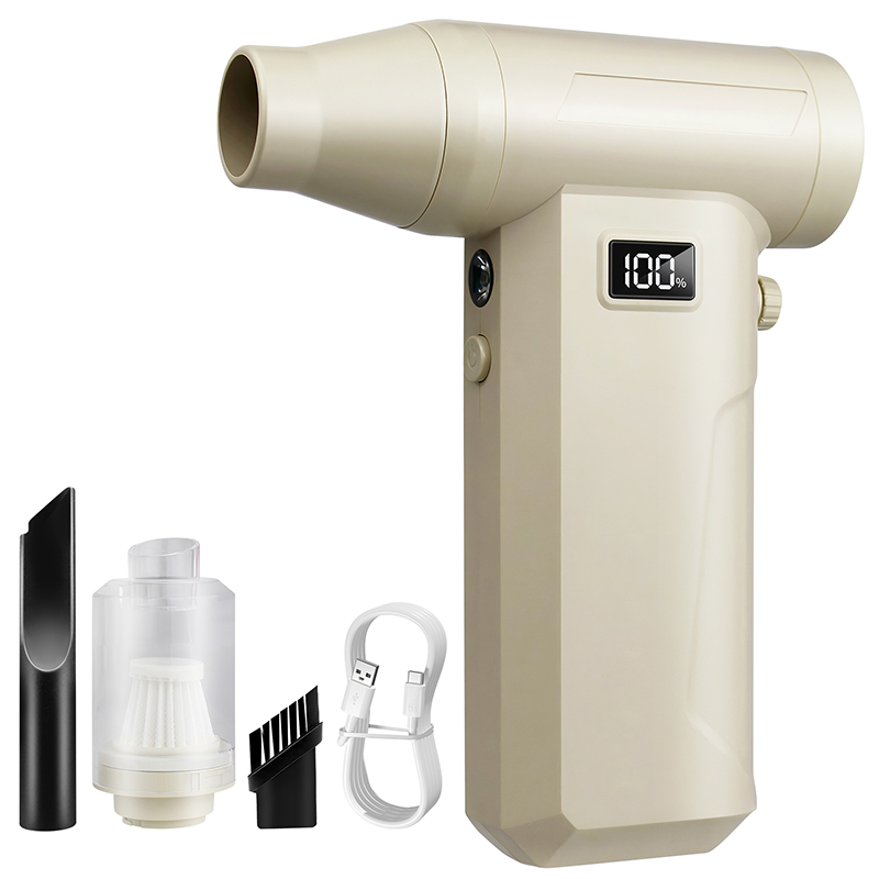 Turbo Powered Air Blower & Dust Vacuum, Computer Cleaner Violent Fan, Portable Handheld Turbo Fan for Electronics