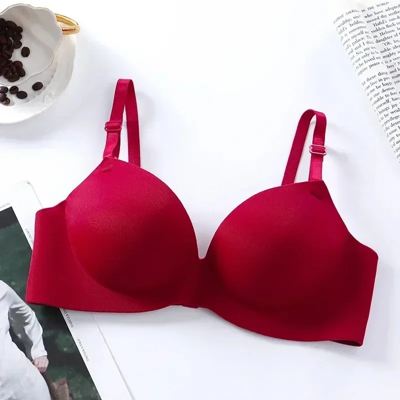 Breathable Women Seamless Bra, Sexy Push Up Bralette, Wireless Fashion Lingerie for Girls
