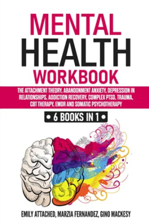 Mental Health Workbook: 6 Books in 1 | Inspire Uplift