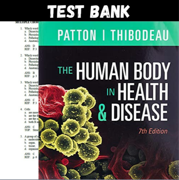The Human Body in Health & Disease 7th Edition by Kevin T. P | Inspire ...