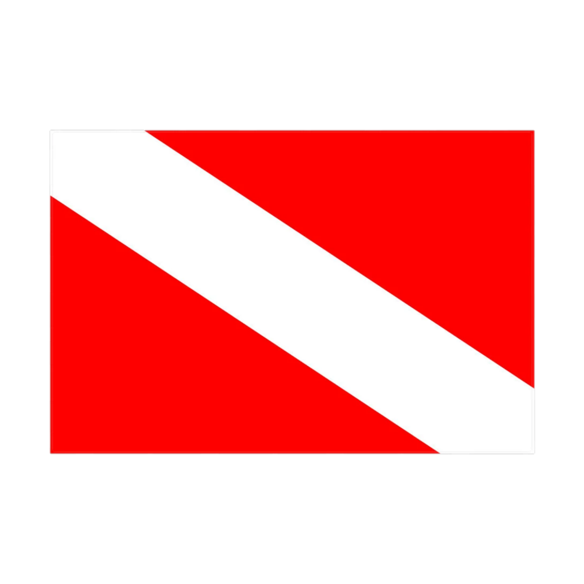 Dive Flag Sticker Self Adhesive Vinyl Scuba Diving #2 - Foto 14