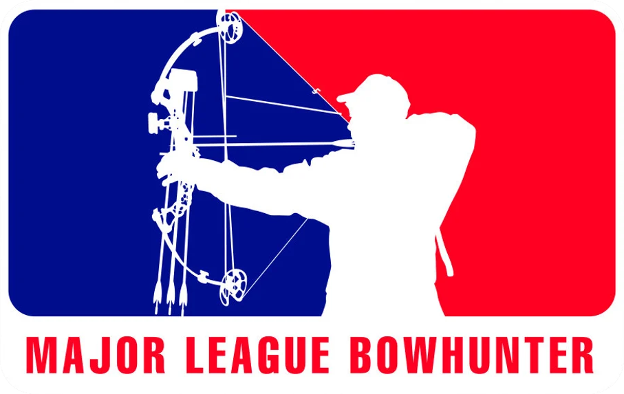 Major League Bowhunter Sticker Self Adhesive Vinyl bow arrow | Inspire ...