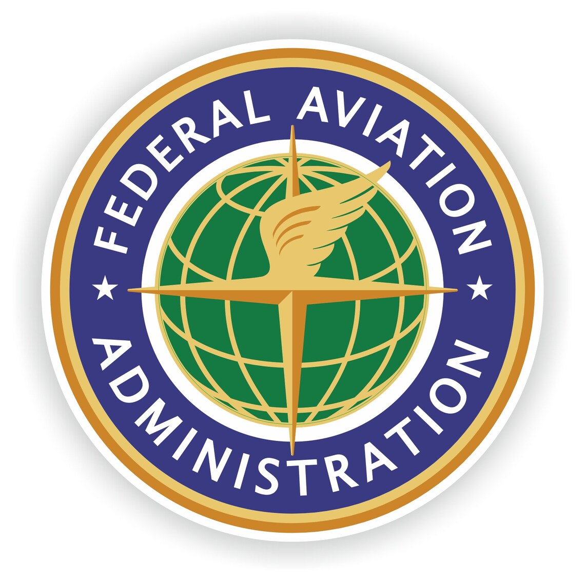 Federal Aviation Administration Seal Military Sticker for La | Inspire ...