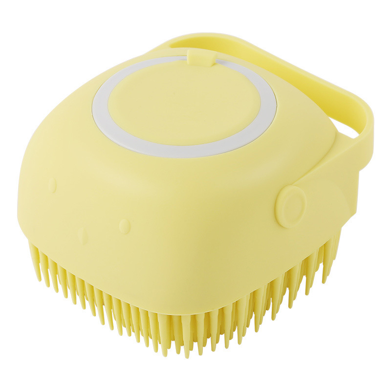 Soft Silicone Pet Bath Brush, Bathroom Puppy Dog Cat Massage Gloves, Safe Grooming Accessories for Pets