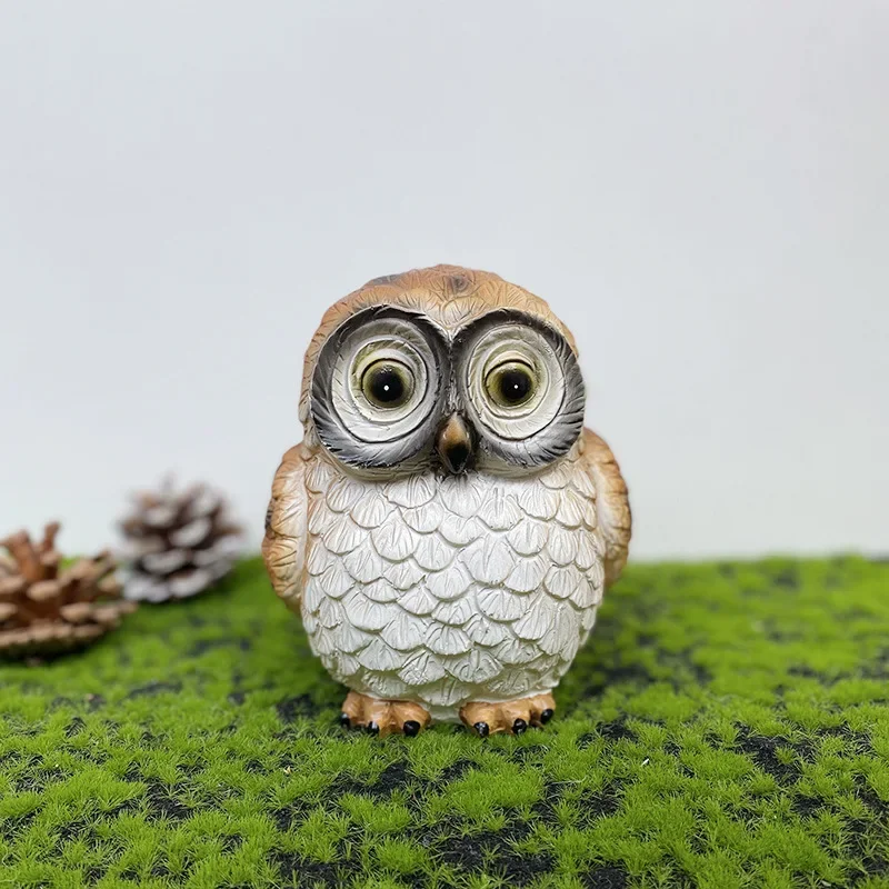 LED Solar Powered Light, Solar Garden Lamp, Owl Night Lights, Outdoor Waterproof Garden Lawn Courtyard Balcony Decor