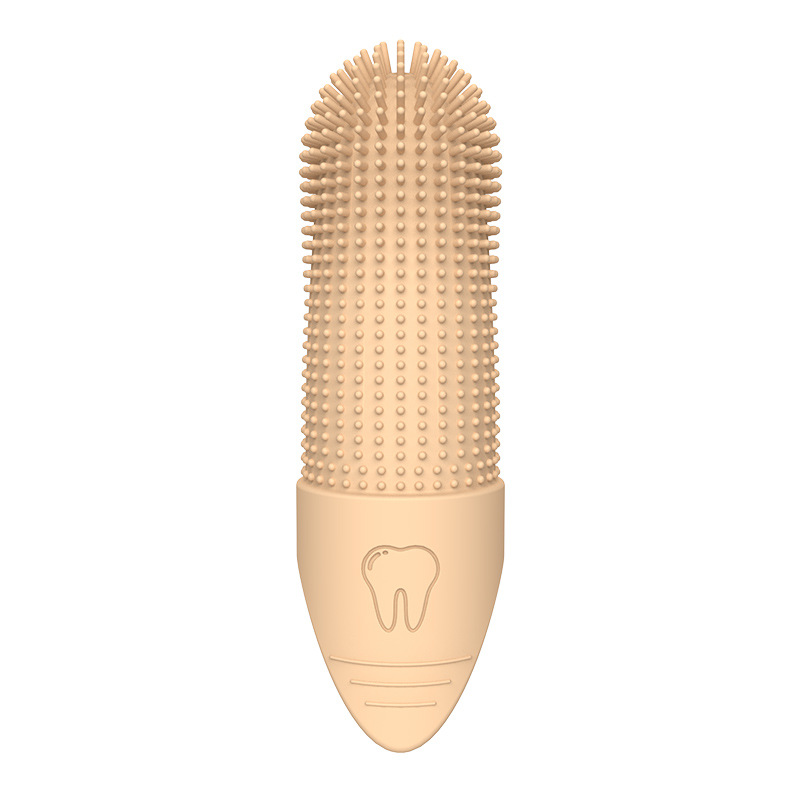 Cleaning Finger Toothbrush for Dogs, Dog Toothbrush Silicone Finger Brush, Food Grade Toothbrush for Dogs and Cats