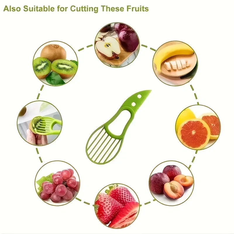The Best Multifunctional Avocado Slicer, Durable Outdoor and Camping Accessories Tools