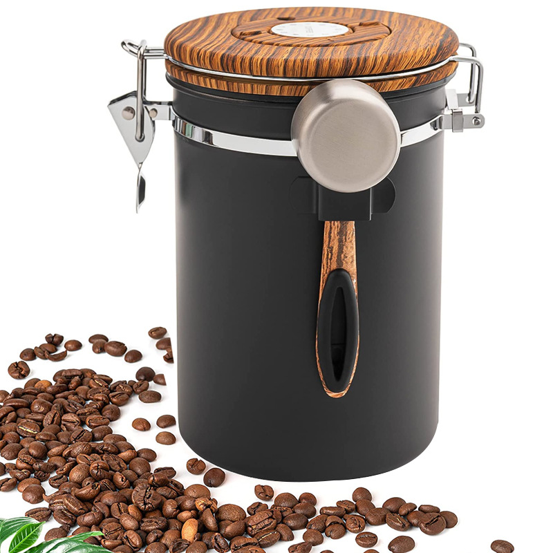 Stainless Steel Airtight Coffee Storage Container | Inspire Uplift