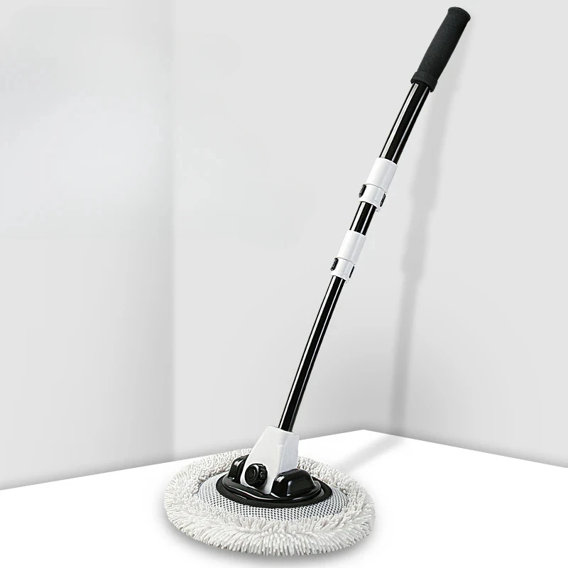 Car Cleaning Brush, Car Wash Brush, Telescoping Long Handle Mop, Soft Hair Chenille Broom, Universal Window