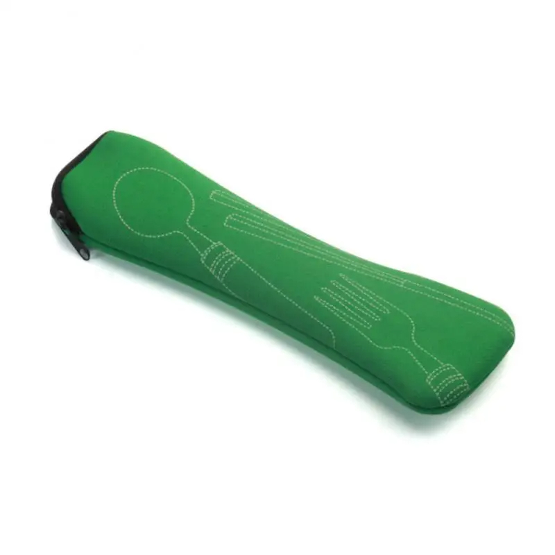 Cutlery Bag for Travel, Portable Storage Box, Fork Spoon Bag for Picnic