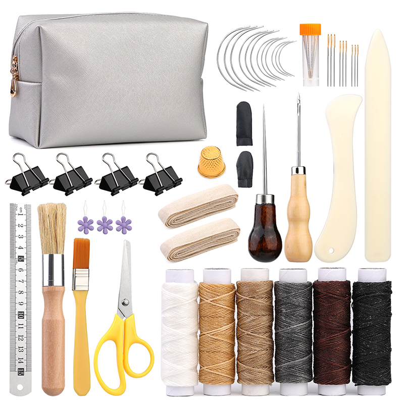 Hand Bookbinding Tools Kit with Wax Thread & Needles | Inspire Uplift