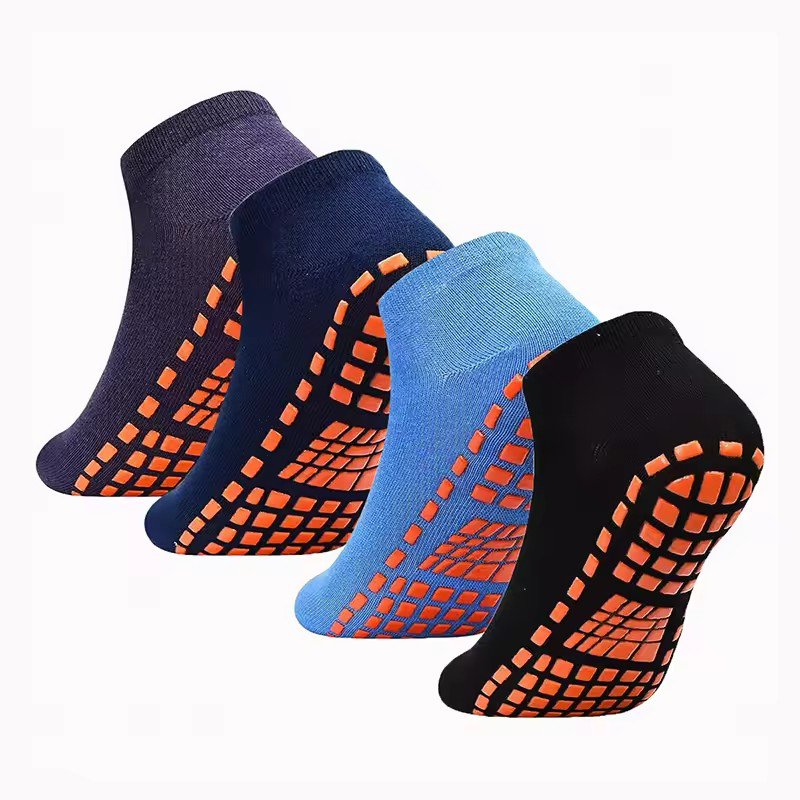 Non-Slip Wear Resistant Yoga Socks, Women's Comfortable Pilates Pure Cotton Silicone Massage Socks