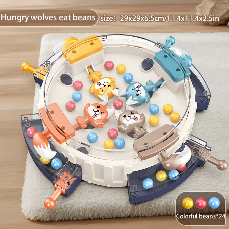 Desktop Game Hungry Wolf Eating Beans Family Interactive Gam | Inspire ...