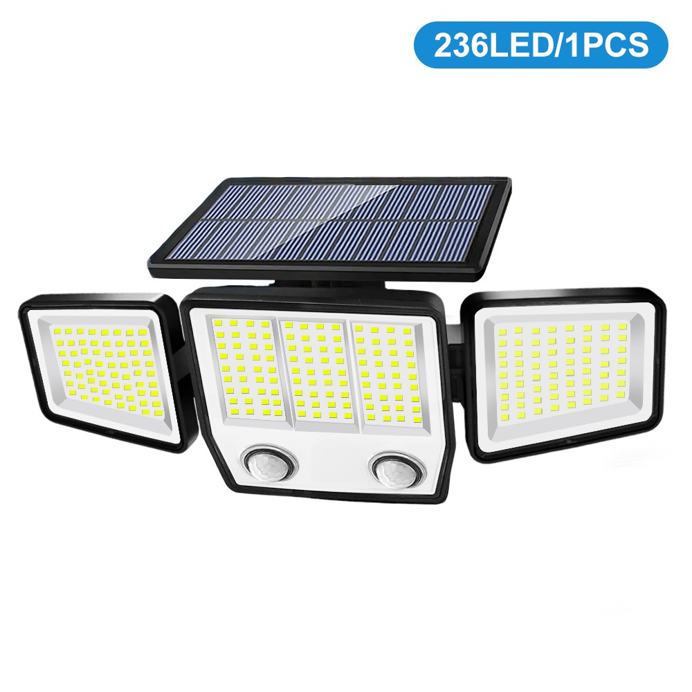 Solar Security Flood Lights, Waterproof Sensor Lights Wall Light for Yard Garden Patio Pathway