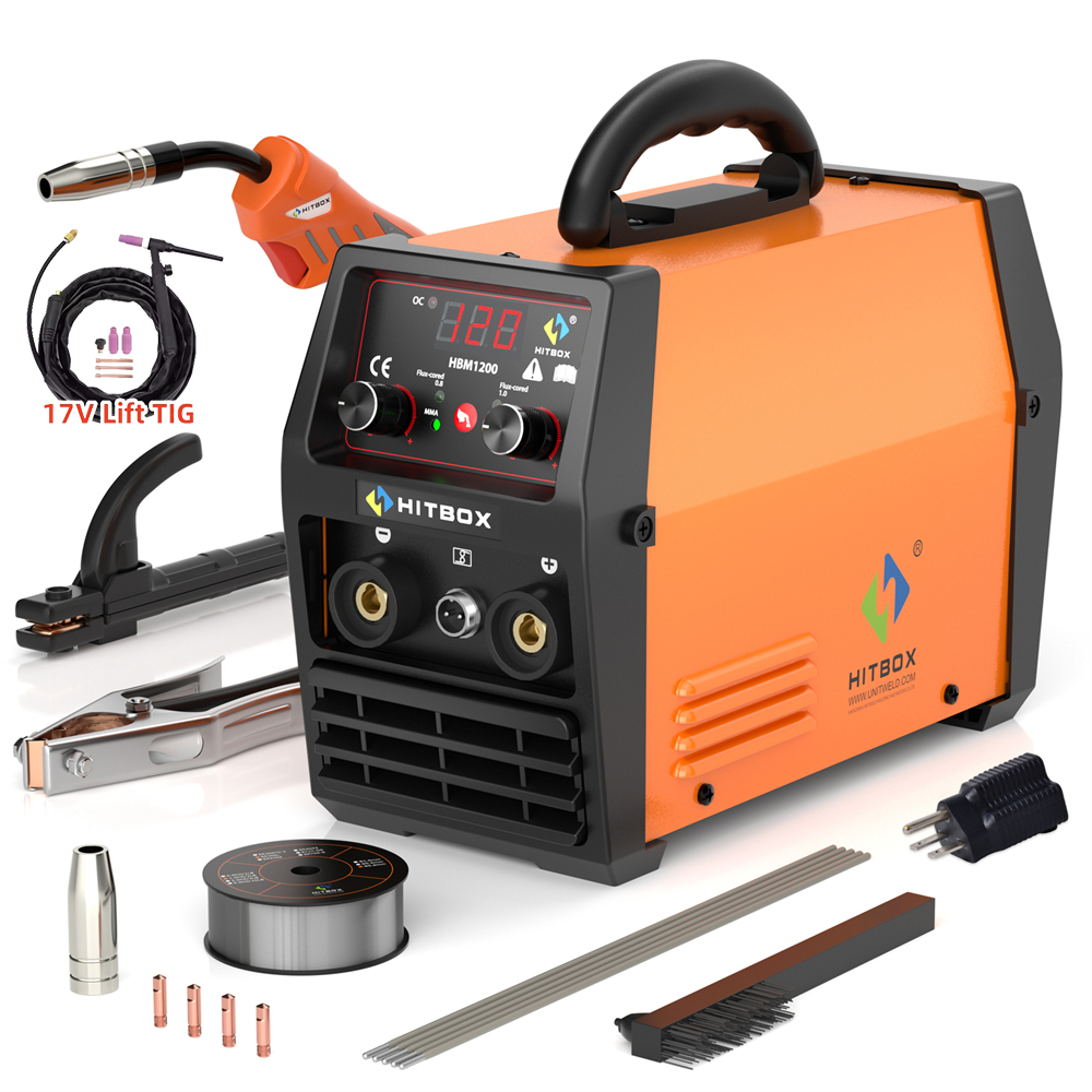 Argon Arc MIG Gas-Less Soldering Welder, Semi-Automatic Inverter Tig Machine
