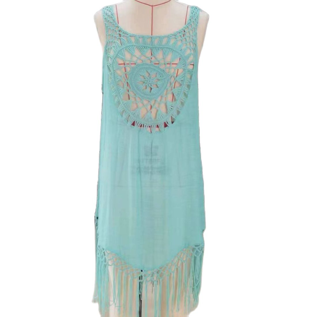 Swim Cape for Women, Summer Beachwear, Women's Beach Dress, Beige Dresses Suit