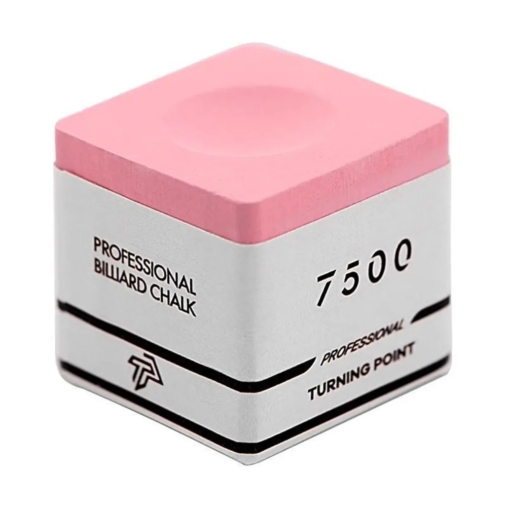 Non-slip Snooker Billiard Chalk Pink/Grey Fine Powder Pool Chalk Accessories for Professional Play