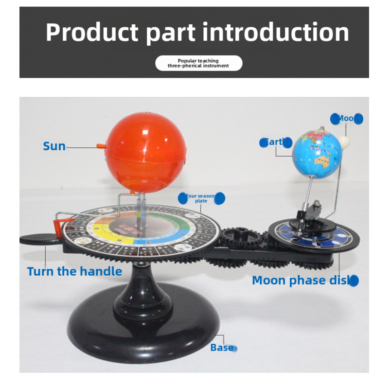 Stunning Hand-Cranked Solar System Motion Model | Inspire Uplift