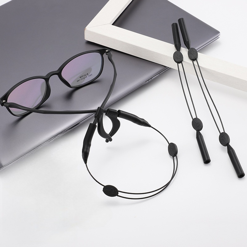 Sunglasses Cord for Kids, Men & Women, Adjustable Wire Anti-Slip Chain Ear Hook Holder