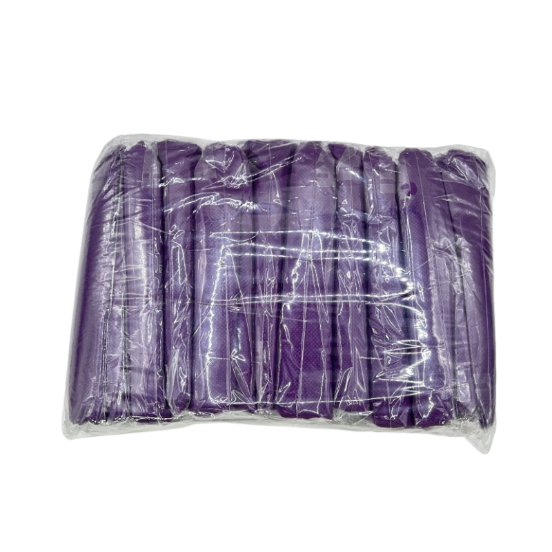 Non-Woven Disposable Purple Salon Bath Dress, Strapless & Suitable for Spa, Sauna & Salon