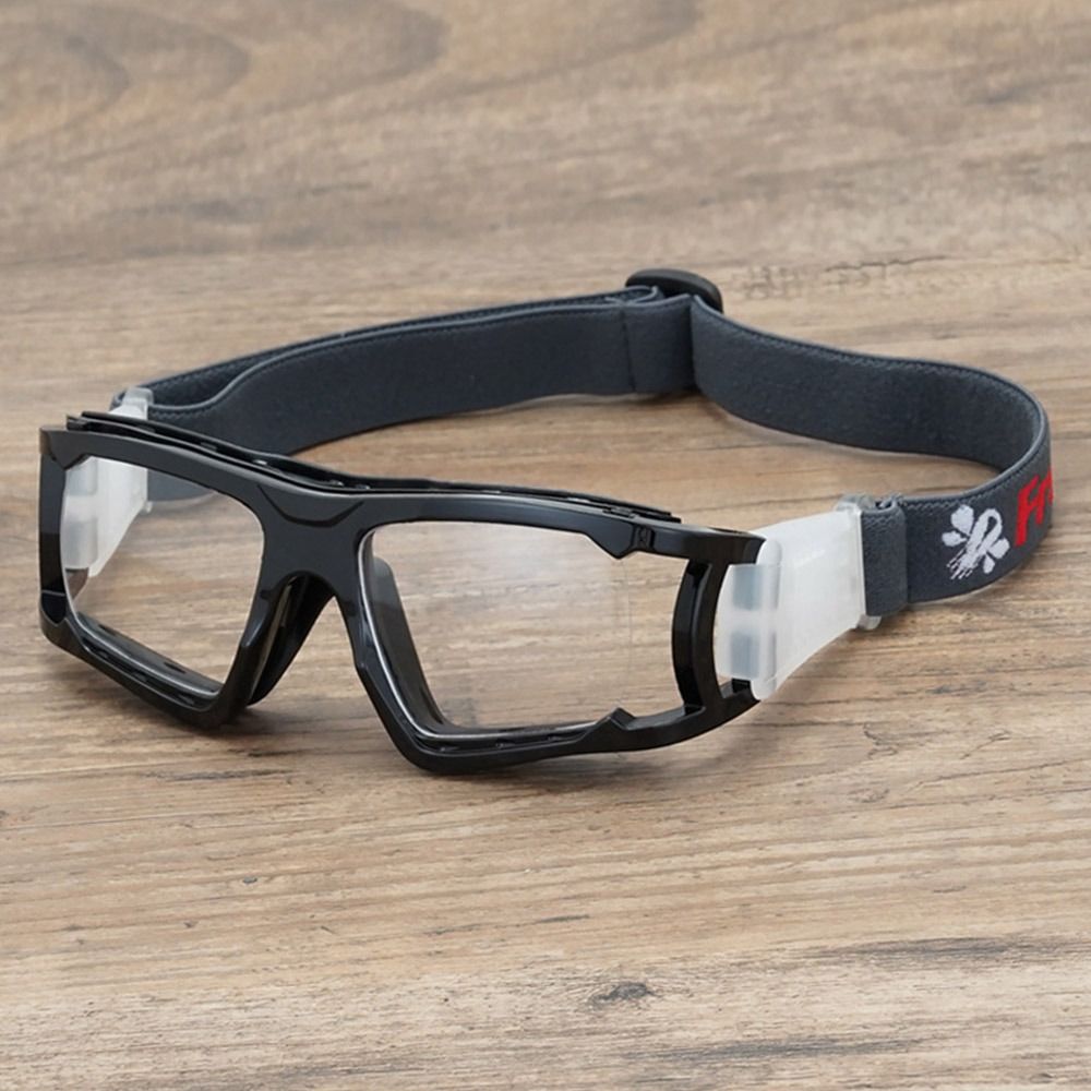 Impact Resistance Adjustable Safety Goggles, Outdoors Eye Protective Glasses, Cycling and Football E