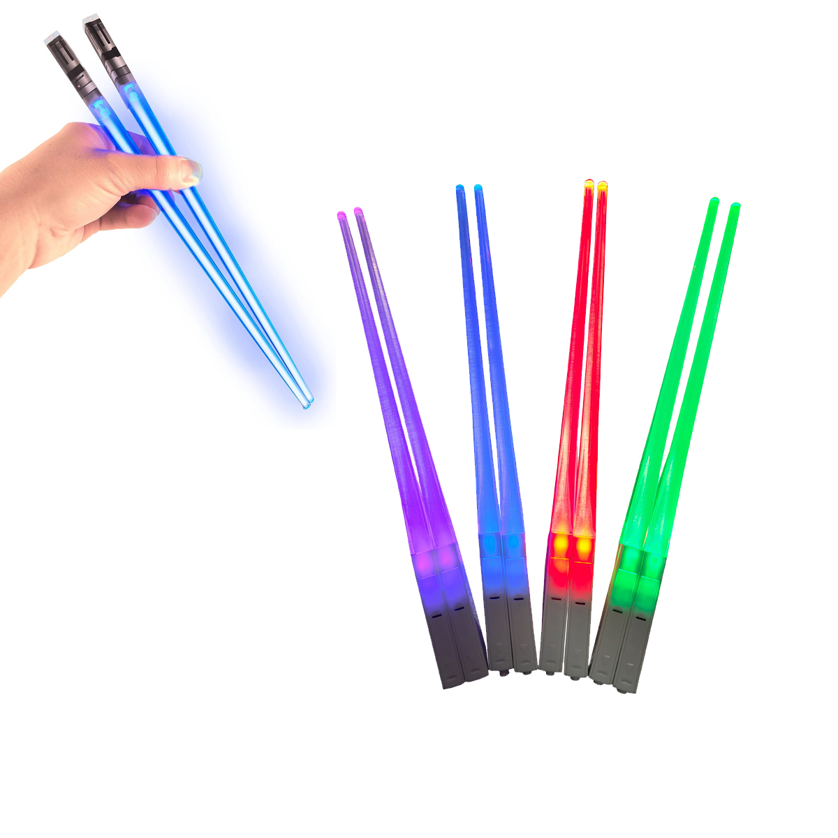 Light Saber Smart Lightsaber Chopsticks, Custom Tableware Ideas, LED Light up Chopsticks for Party