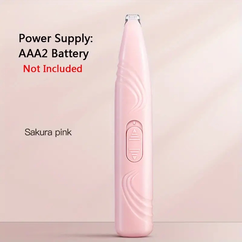 Electric Pet Shaver Clipper for Cats and Dogs, Shave Foot Hair, Buttocks & Eyes Hair