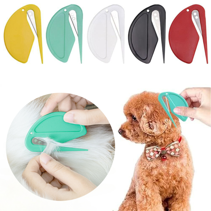 Painless Pet Knotting Comb for Dogs, Puppy Fur Shedding Comb, Grooming Trimmer for Cats and Dogs